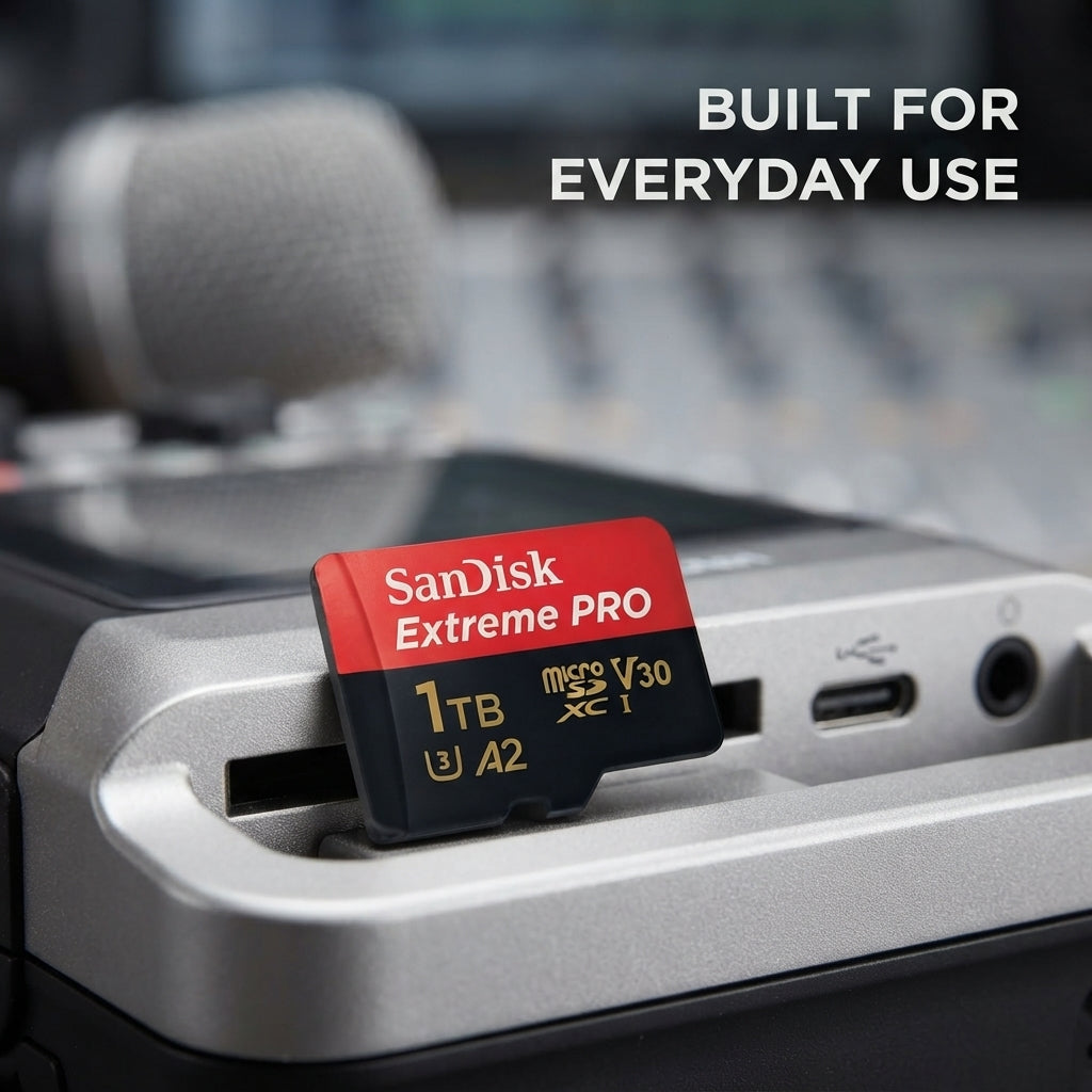 1TB microSD card | High-capacity storage in a compact format