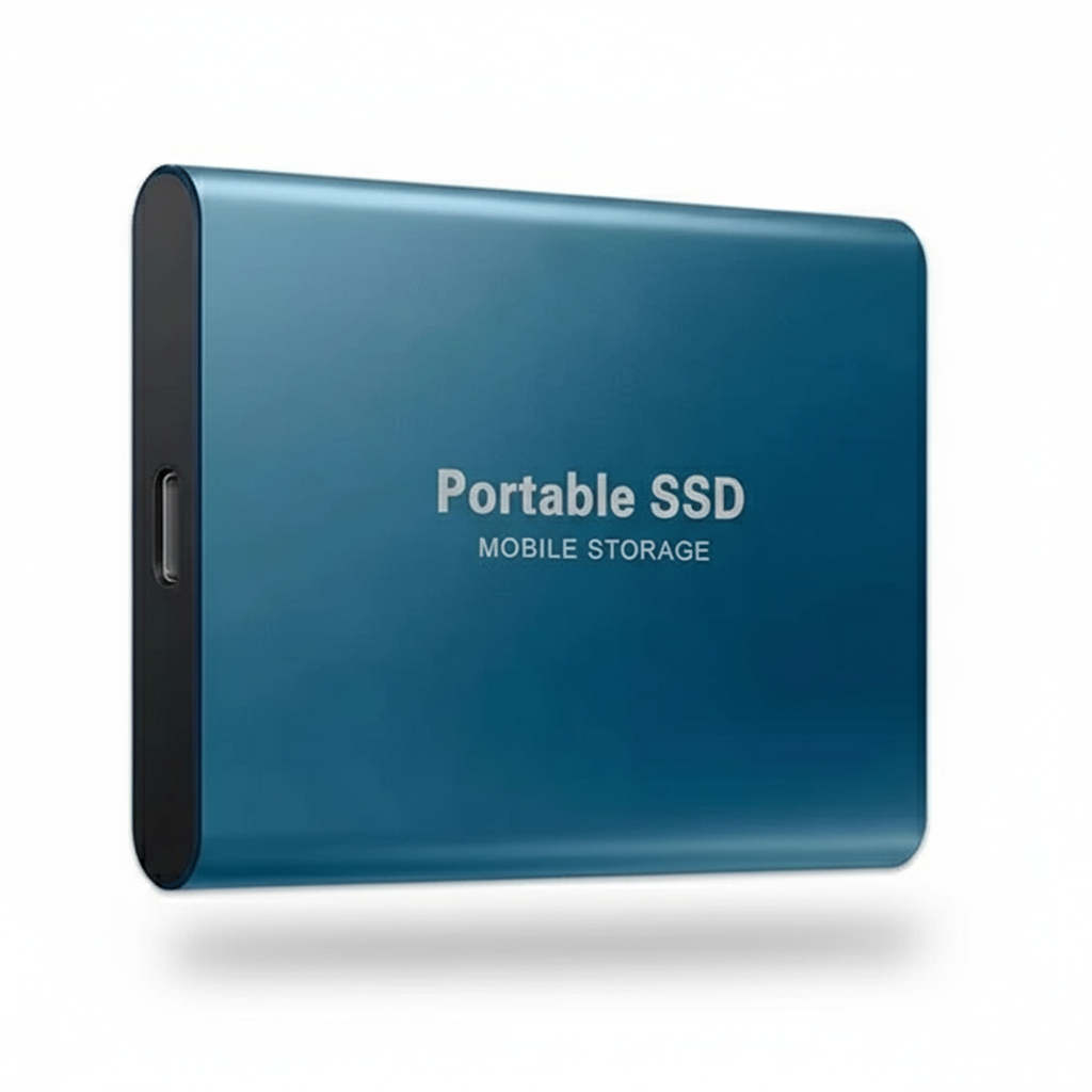 Ultra-Fast External SSD Hard Drive - Compact, High-Capacity Storage