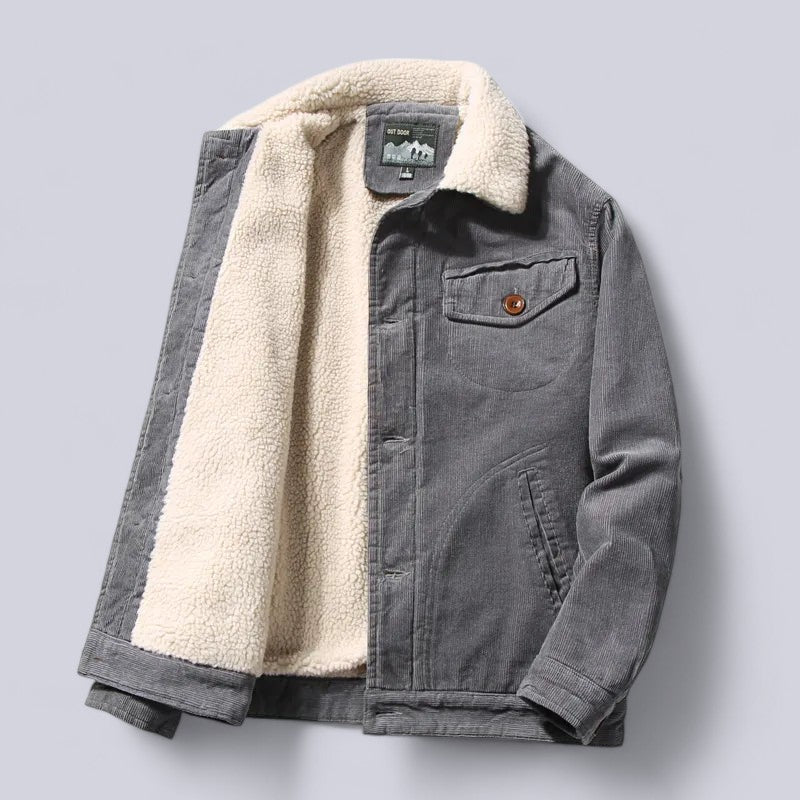 Men's Autumn Jacket with Soft Interior