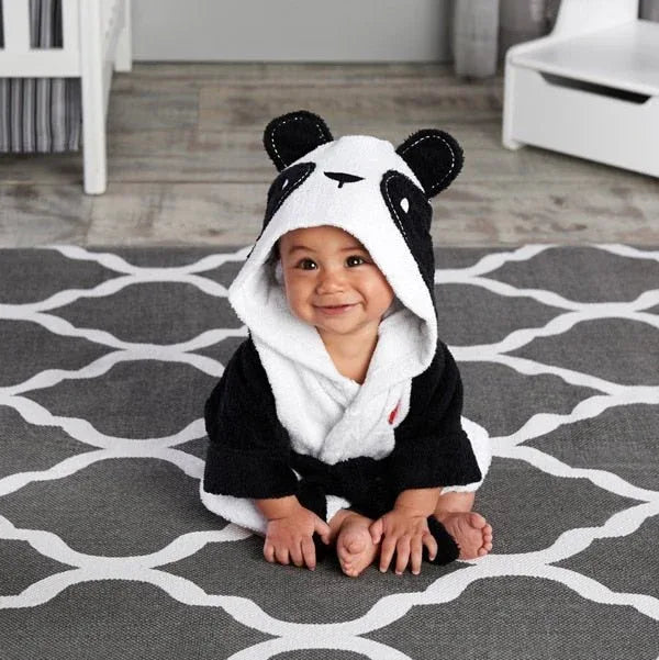 PEIGNOIR BAIN BÉBÉ ANIMAUX