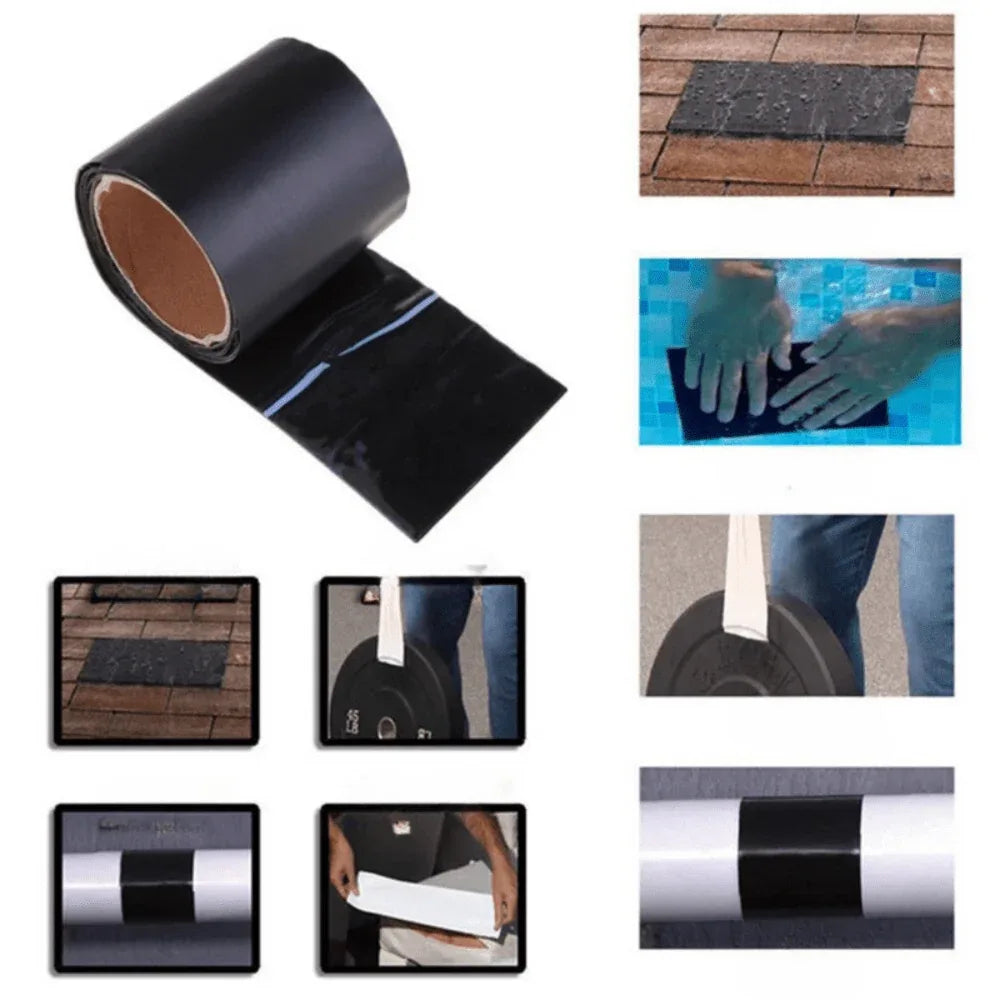 SealFix Ultra™ – Bande d’Étanchéité Autocollante, Flexible & Résistante aux Intempéries | RONDOR