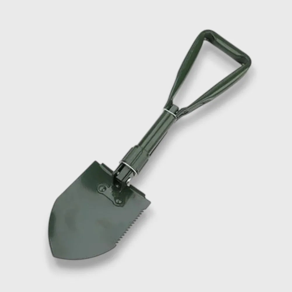 4-in-1 Folding Shovel with Steel Blade