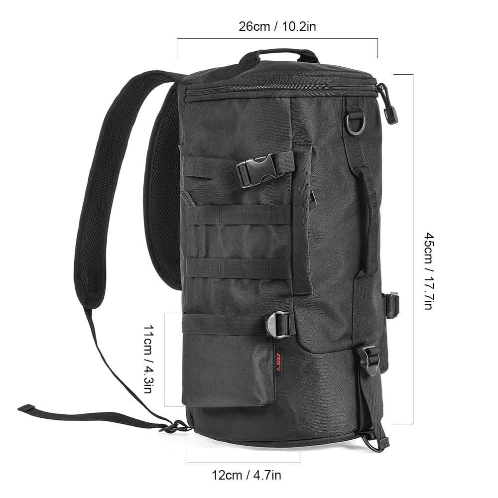 Sac à dos de pêche multifonction avec porte-cannes – Organisation, confort et performance