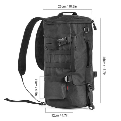 Sac à dos de pêche multifonction avec porte-cannes – Organisation, confort et performance