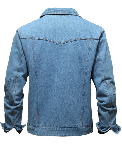Men's Denim Wanderer Jacket - Flannel Lined