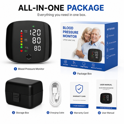 Portable Wrist Blood Pressure Monitor