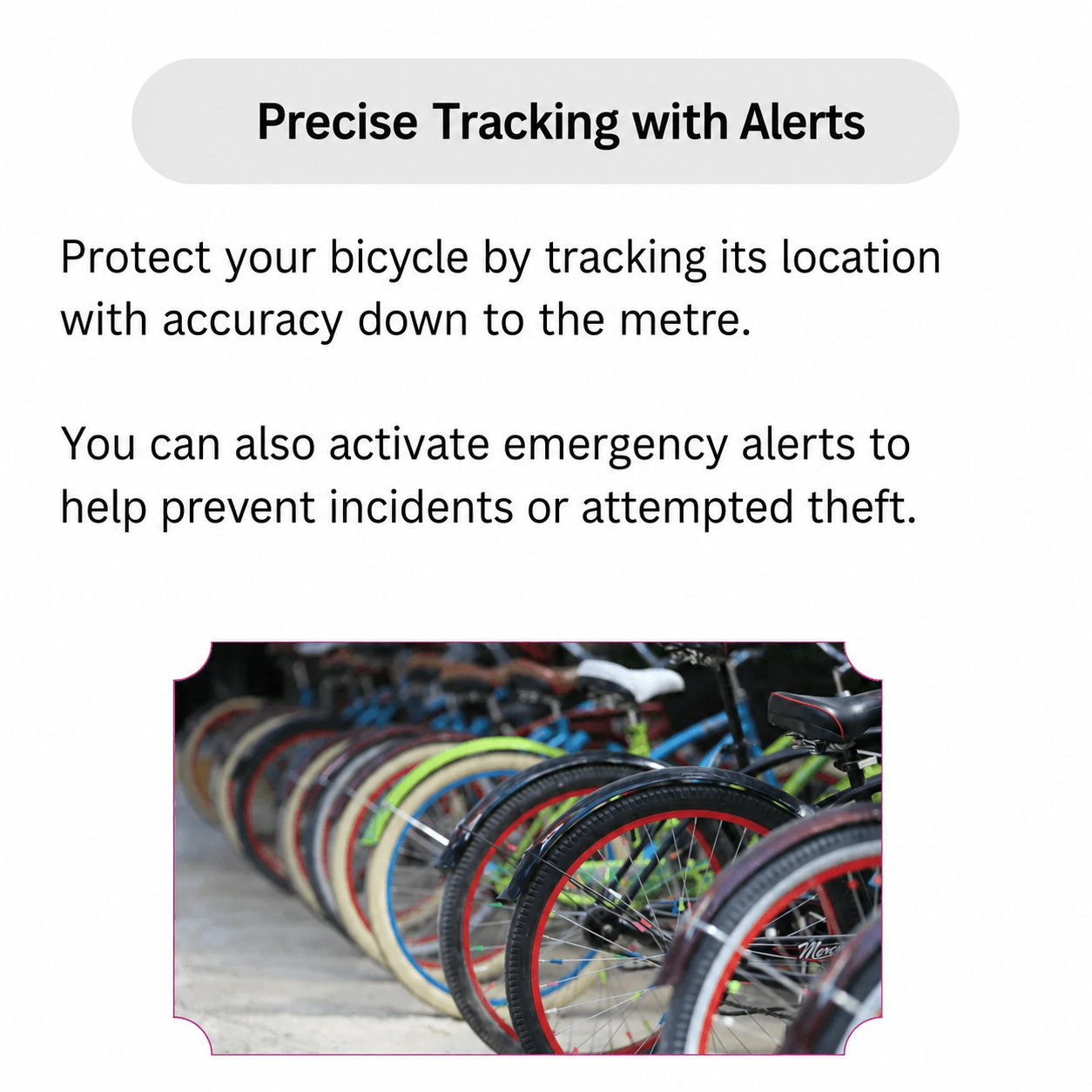 Bike GPS Tracker - No Subscription - Android / iOS