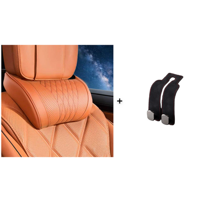 Memory Foam Car Neck Pillow – 3D contoured support, slow‑rebound foam. Reduces neck pressure on long drives – drive in comfort