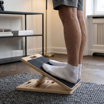 Incline stretching board for leg, ankle and mobility exercises