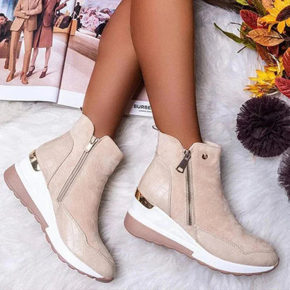 Women's Waterproof Ankle Boots: Stay Dry & Stylish