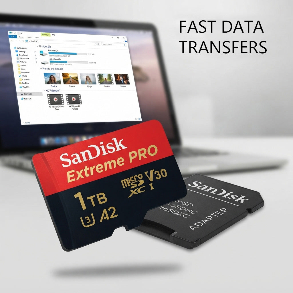 1TB microSD card | High-capacity storage in a compact format