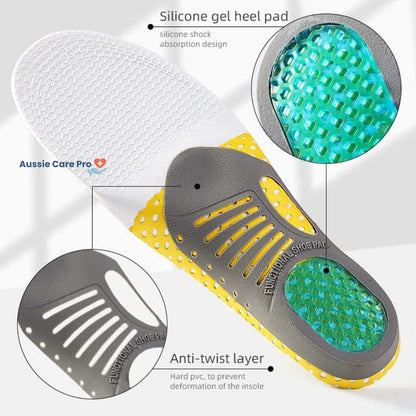 Plantar fasciitis gel insoles for arch support and everyday comfort