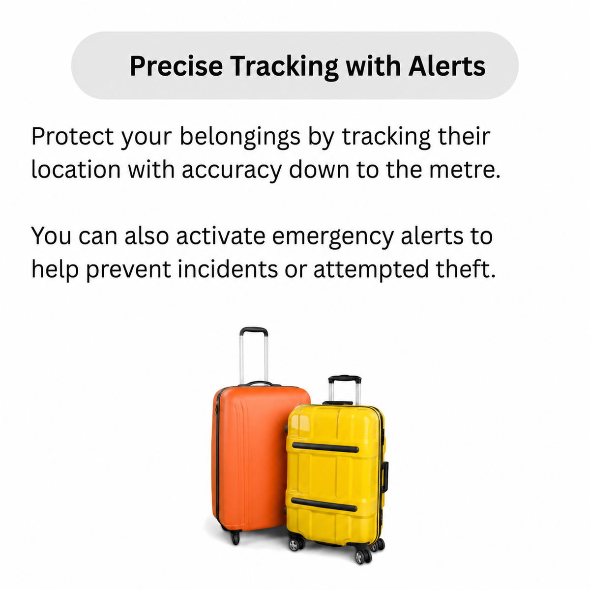 Luggage GPS Tracker - No Subscription - Android / iOS