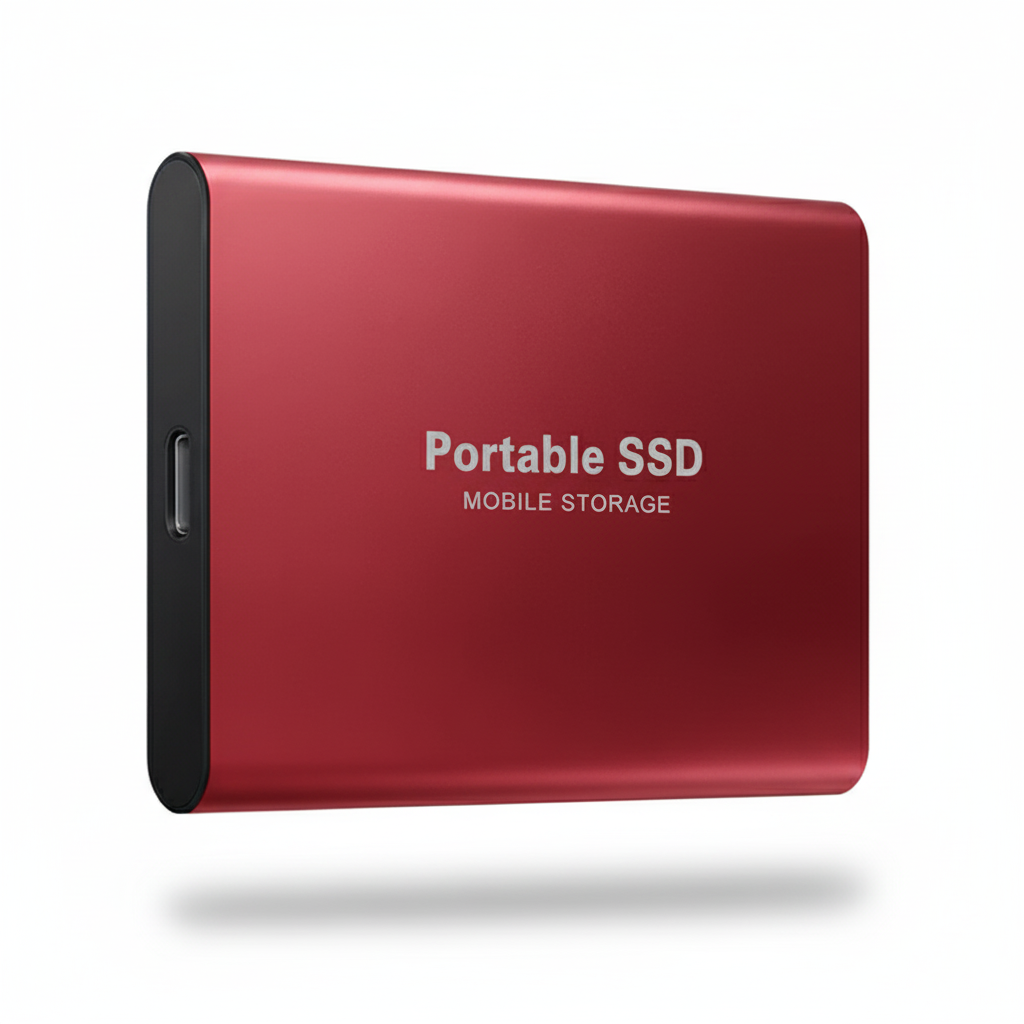 Ultra-Fast External SSD Hard Drive - Compact, High-Capacity Storage