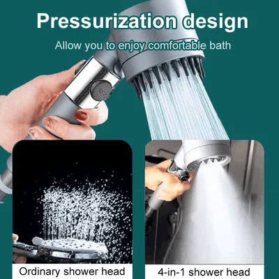 Multi-functional High Pressure Shower Head Set