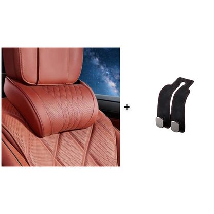 Memory Foam Car Neck Pillow – 3D contoured support, slow‑rebound foam. Reduces neck pressure on long drives – drive in comfort