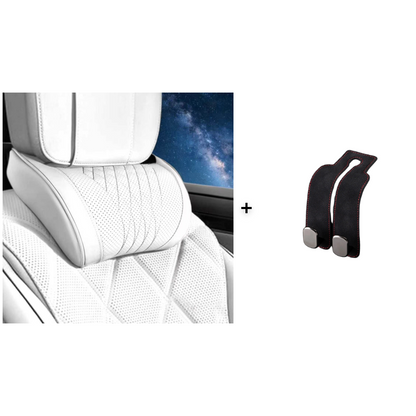 Memory Foam Car Neck Pillow – 3D contoured support, slow‑rebound foam. Reduces neck pressure on long drives – drive in comfort