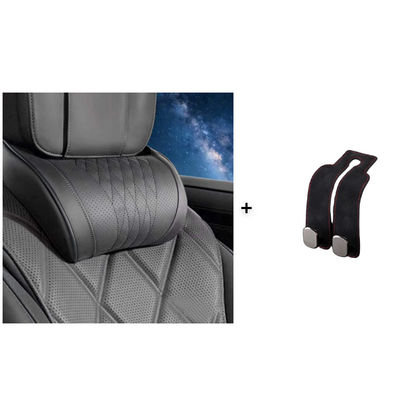 Memory Foam Car Neck Pillow – 3D contoured support, slow‑rebound foam. Reduces neck pressure on long drives – drive in comfort