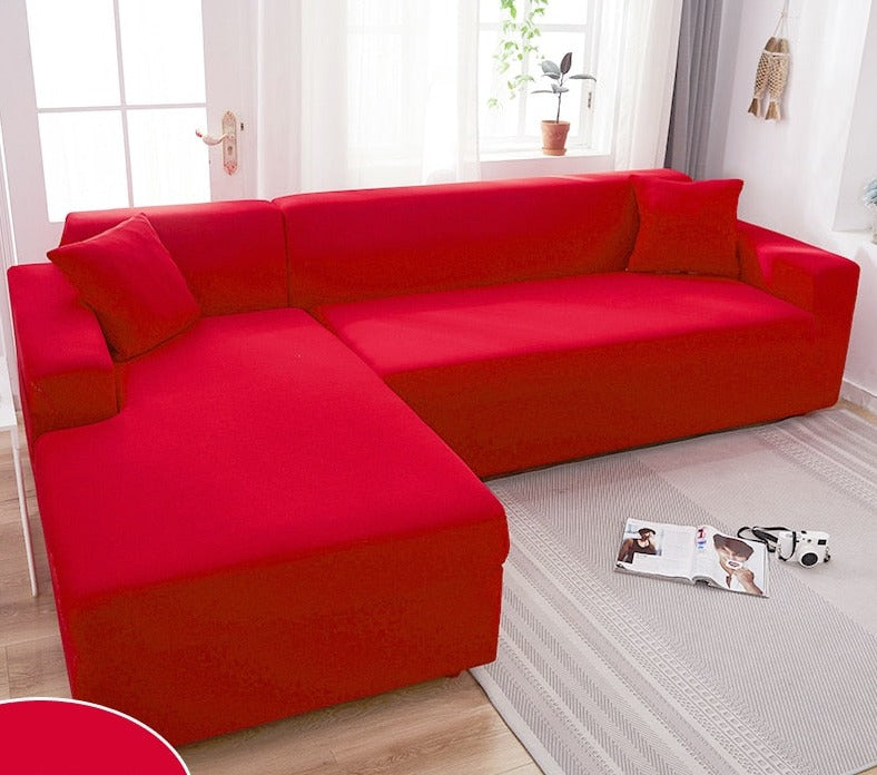 Housse de canapé polyester 130 g/m² - protège des petits accidents