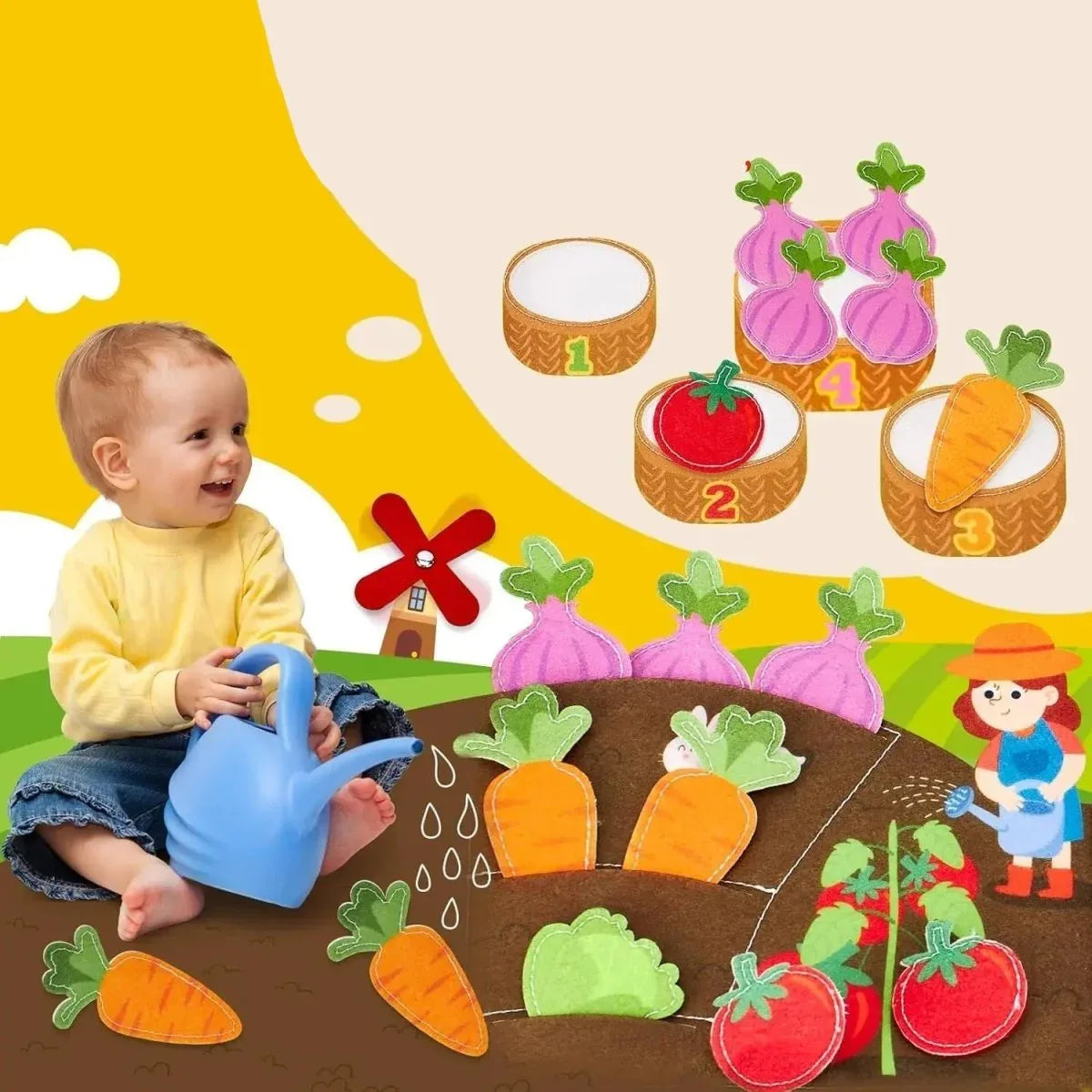 3D Montessori - Livre d'histoires : La Ferme Magique - RONDOR