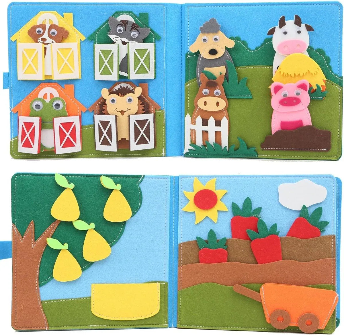 3D Montessori - Livre d'histoires : La Ferme Magique - RONDOR