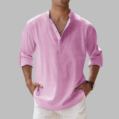 Men’s Relaxed Linenblend Summer Shirt