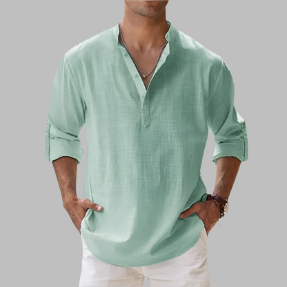 Men’s Relaxed Linenblend Summer Shirt