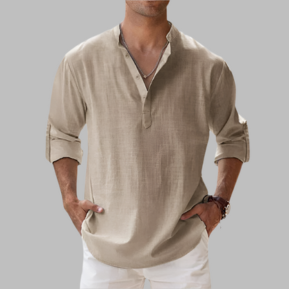 Men’s Relaxed Linenblend Summer Shirt