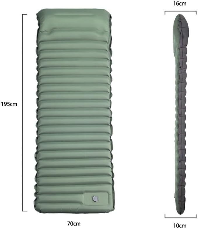 Matelas de Camping Ultraléger – Gonflage Rapide, Compact et Ultra Résistant