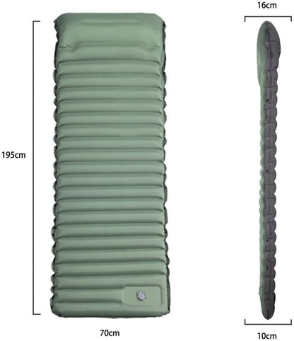 Matelas de Camping Ultraléger – Gonflage Rapide, Compact et Ultra Résistant