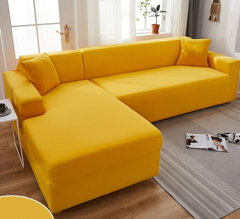 Housse de canapé polyester 130 g/m² - protège des petits accidents