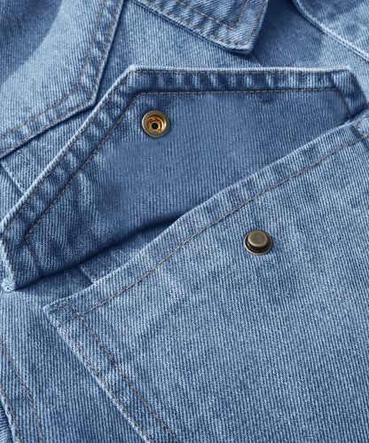 Men's Denim Wanderer Jacket - Flannel Lined