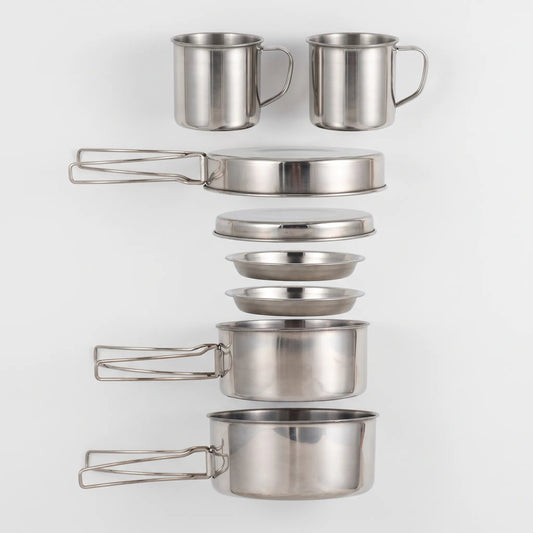 Compact Outdoor Cooking Mess Kit
