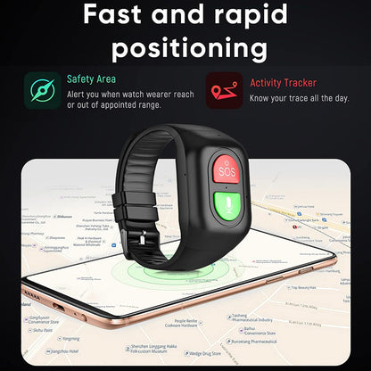 4G GPS watch for seniors | Safety tracking and everyday support