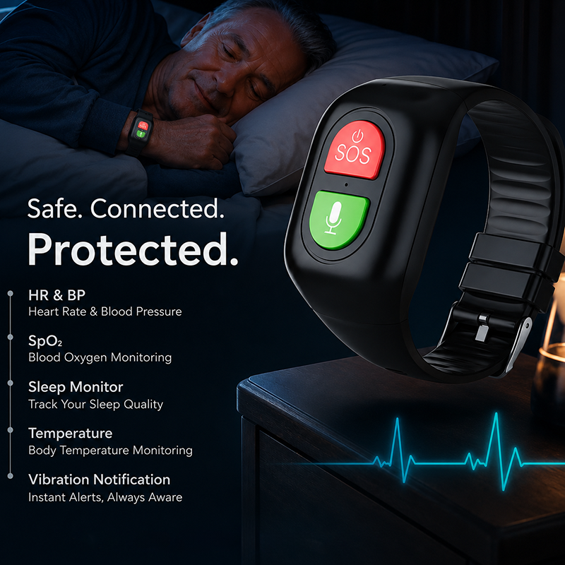 4G GPS watch for seniors | Safety tracking and everyday support