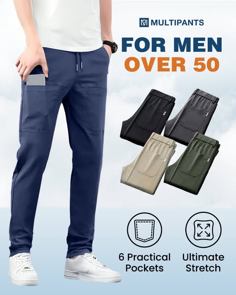 MultiPants – High Stretch Multi-pocket Durable Cargo Pants