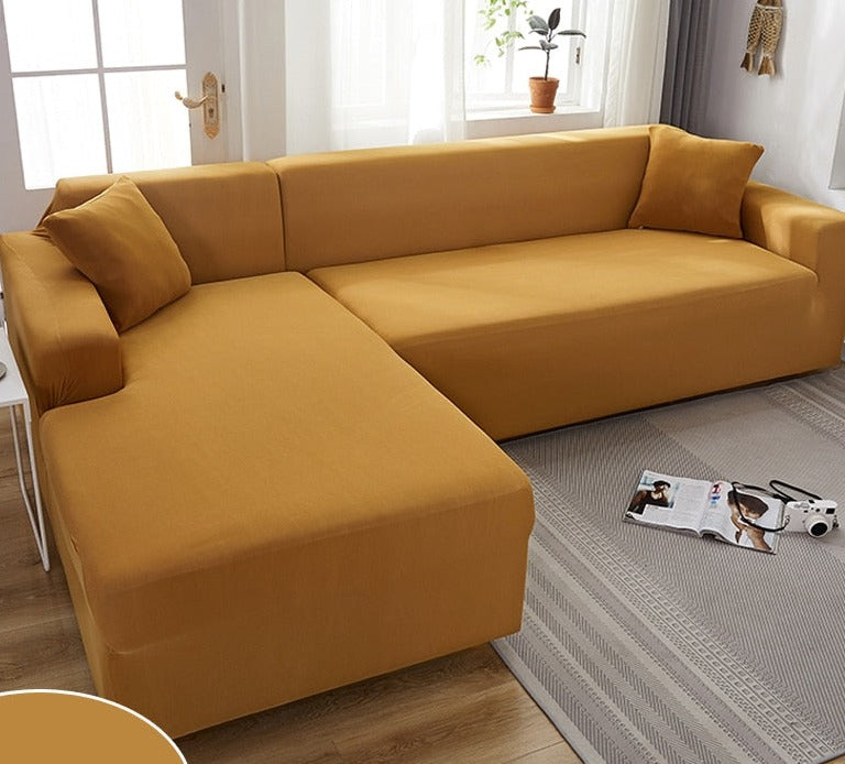 Housse de canapé polyester 130 g/m² - protège des petits accidents
