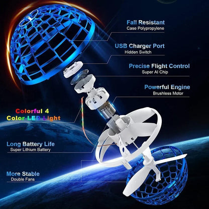 Flying  Boomerang Hover Ball
