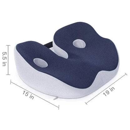 Sciatica Relief Cushion for Tailbone, Hip & Lower Back Support