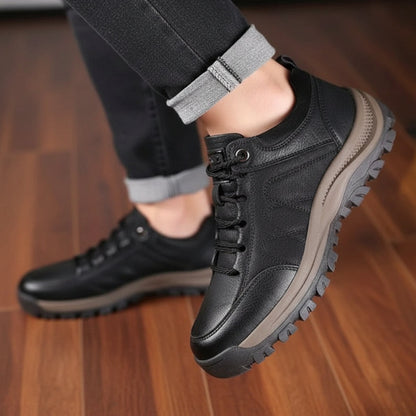 Men's Orthopedic Waterproof Walking Shoes with Arch Support