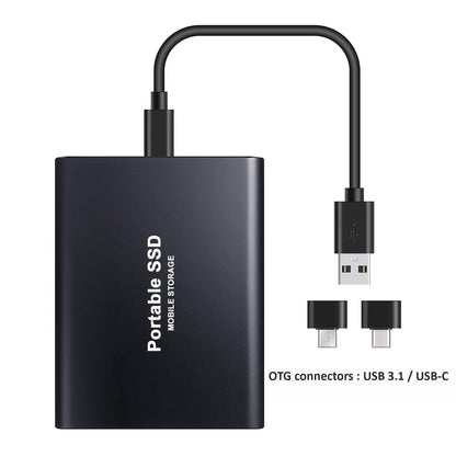 Ultra-Fast External SSD Hard Drive - Compact, High-Capacity Storage