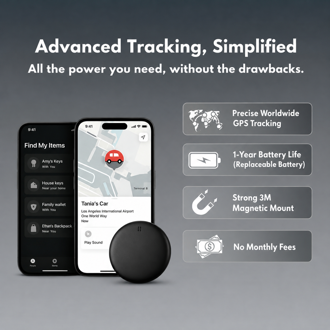 GPS Tracker - No Subscription - Elsie Melbourne