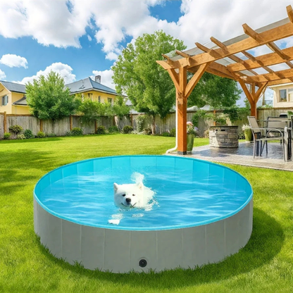 Foldable Dog Paddling Pool With Non-Slip Surface in Four Sizes