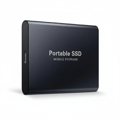 Ultra-Fast External SSD Hard Drive - Compact, High-Capacity Storage