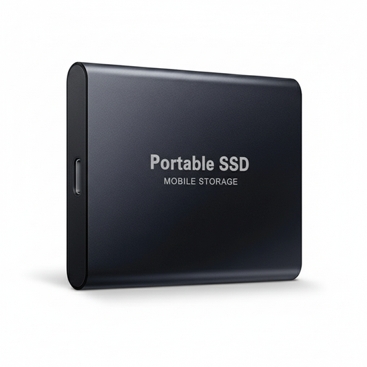 Ultra-Fast External SSD Hard Drive - Compact, High-Capacity Storage