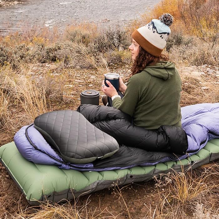 Matelas de Camping Ultraléger – Gonflage Rapide, Compact et Ultra Résistant