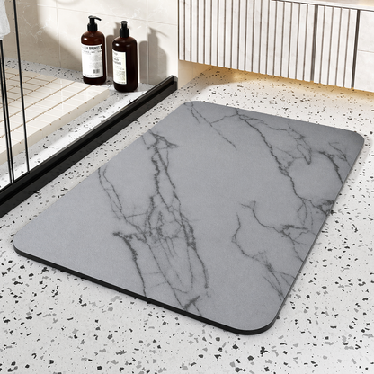 Tapis de bain en diatomite 40 à 120 cm - fini les sols mouillés