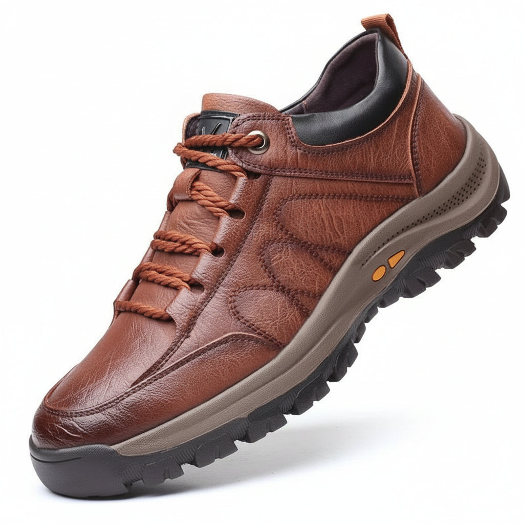 Men's Orthopedic Waterproof Walking Shoes with Arch Support