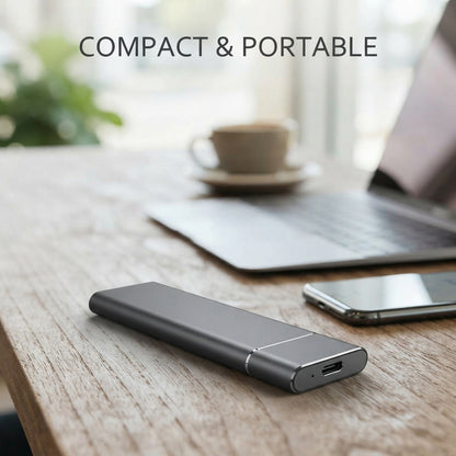 8TB portable external SSD - High-capacity storage with USB 3.1