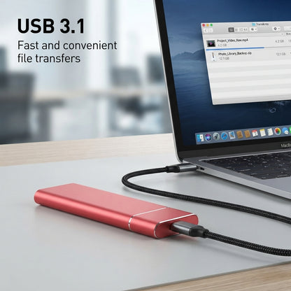 8TB portable external SSD - High-capacity storage with USB 3.1